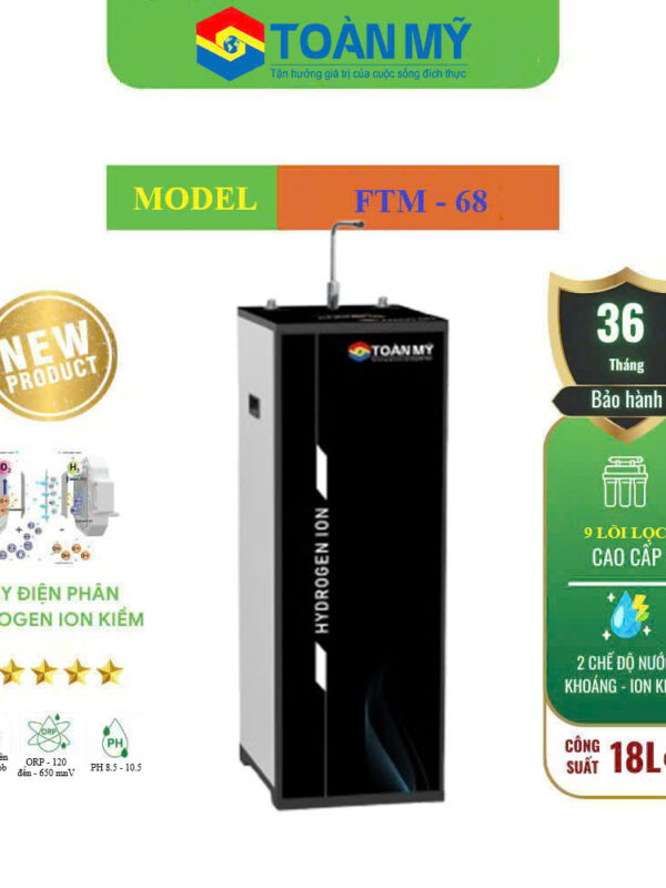 RO Điện giải Ion Kiềm 3 Điện Cực FTM-68
